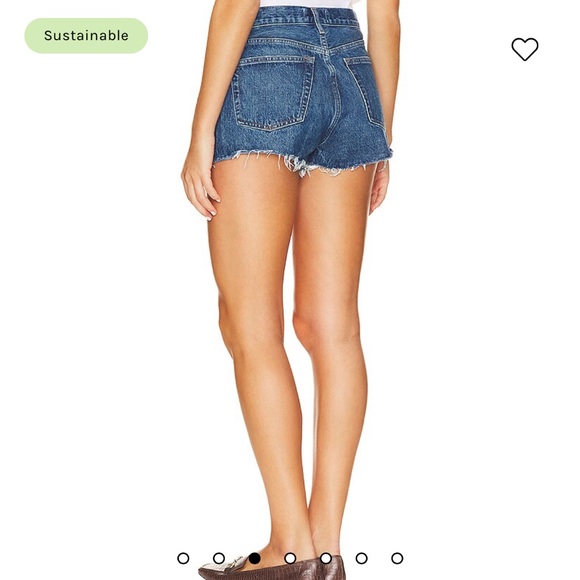 NWOT AGOLDE Parker Short in Caution Size 29 - Picture 3 of 10